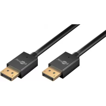 Wentronic Goobay 77442 DisplayPort kabelis 1m juodas