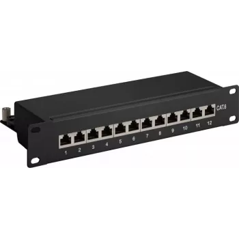 WENTRONIC Goobay 93793 Cat6 S/UTP tinklo kabelis, RJ45, 1m, juodas