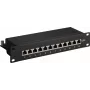 WENTRONIC Goobay 93793 Cat6 S/UTP tinklo kabelis, RJ45, 1m, juodas