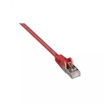 Wentronic Goobay CAT 5e F/UTP tinklo kabelis, raudonas, 0,5 m, CCA, RJ45 50150
