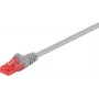 Wentronic Goobay CAT 6 tinklo kabelis, U/UTP, pilkas, 20 m - LSZH be halogenų, varis (93690)