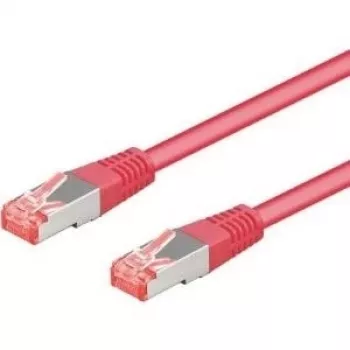 Wentronic Goobay CAT 6a S/FTP tinklo kabelis, purpurinis, 1 m, LSZH, varis 93682