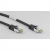 Wentronic Goobay CAT 8.1 S/FTP tinklo kabelis, LSZH, juodas, 1 m 66721
