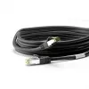 Wentronic Goobay CAT 8.1 S/FTP tinklo kabelis, LSZH, juodas, 1 m 66721