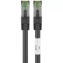 Wentronic Goobay CAT 8.1 S/FTP tinklo kabelis, LSZH, juodas, 1 m 66721
