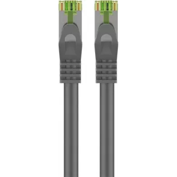 Wentronic Goobay CAT 8.1 S/FTP (PiMF) tinklo kabelis, RJ45, 0,5 m, pilkas, GHMT sertifikuotas 61113