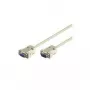 Wentronic Goobay D-SUB RS-232 prailginimo kabelis 9 kontaktų vyriškas į moterišką, pilkas, 5 m 50225