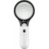 WENTRONIC Goobay LED apšviesta didinamoji lupa 3x/4.5x, balta 41255