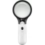 WENTRONIC Goobay LED apšviesta didinamoji lupa 3x/4.5x, balta 41255