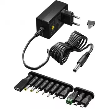 Wentronic Goobay Micro USB įkroviklis 1 A, juodas, 1,5 m kabelis – kompaktiškas sieninis maitinimo šaltinis išmaniesiems telefonams ir mažiems įrenginiams (49529)
