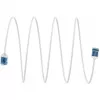 Wentronic Goobay itin lankstus CAT 6A tinklo kabelis plonas U/UTP baltas - itin trumpi jungtys, 0,5 m 74299