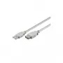 Wentronic Goobay USB 2.0 Hi-Speed prailginimo kabelis, pilkas, 3 m, Type A male to Type A female 50961