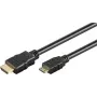 Wentronic didelės spartos Mini HDMI į HDMI kabelis su Ethernet, 1,5 m, juodas
