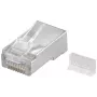 Wentronic RJ45 modulinis kištukas ekranuotas 8P8C apvaliam kabeliui, biriai