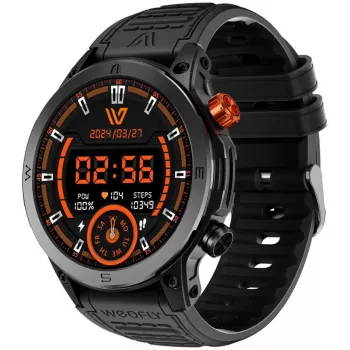 WEOFLY Conquer Smartwatch Black