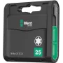 Wera 20 dalių Bit-Check rinkinys, TORX TX 25, 25 mm ilgio, 1/4 colio šešiabriaunis kotas, su Rapidaptor greito atleidimo antgalių laikikliu 05057773001
