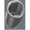 Wera 3/8 inch Deep Socket Set ant magnetinės juostos, 9 dalių, metrinė, juoda/žalia