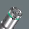 Wera 3/8 inch Deep Socket Set ant magnetinės juostos, 9 dalių, metrinė, juoda/žalia