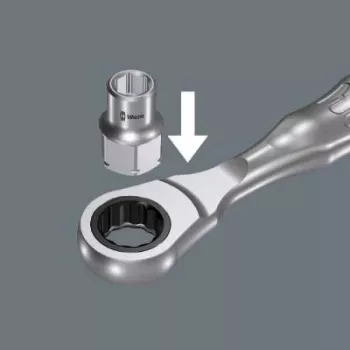 Wera 950 SPKL Hex-Plus L formos raktas su rutuliniu galu, 6 mm, chromo vanadžio plienas, BlackLaser danga 05003669001