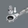 Wera 950 SPKL Hex-Plus L formos raktas su rutuliniu galu, 6 mm, chromo vanadžio plienas, BlackLaser danga 05003669001