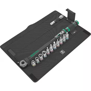 Wera Click-Torque C 3 Set 1 Veržliarakčių rinkinys, 1/2 inch pavara, 40-200 Nm, 4 dalių