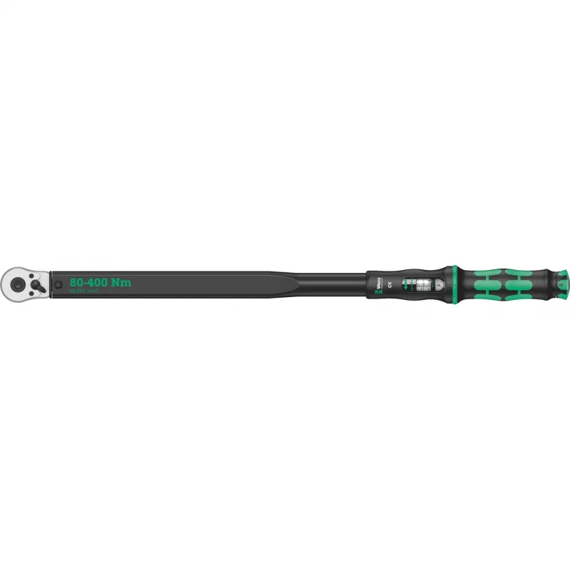 Wera Click Torque C 5 Dinamometrinis raktas - 1/2 inch kvadratinis pavaras, 25-250 Nm