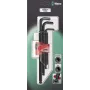 Wera Hex-Plus L-raktų rinkinys 950 PKL/9 BM SB SiS, 9 dalių, metrinis, BlackLaser 05073596001