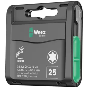 WERA Set Bit-Box 20 TX HF, TX 20mm, 20 vnt Würth