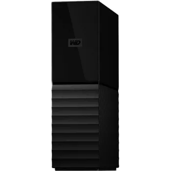 Western Digital My Book 6TB USB 3.0 išorinis stalinis kietasis diskas su aparatinės įrangos šifravimu ir automatiniu atsarginės kopijos kūrimu - juodas WDBBGB0060HBK