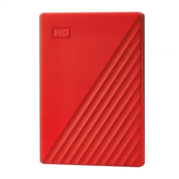 Western Digital My Passport 2TB nešiojamasis išorinis kietasis diskas USB 3.2 Gen 1 raudonas (WDBYVG0020BRD)