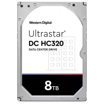 Western Digital Ultrastar DC HC320 8TB 3,5 colio SAS 12Gb/s įmonės kietasis diskas (HUS728T8TAL5204)