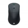 White Shark BORS-B WGM-5021 belaidė žaidimų pelė, 12000 DPI, 2.4GHz, RGB, juoda