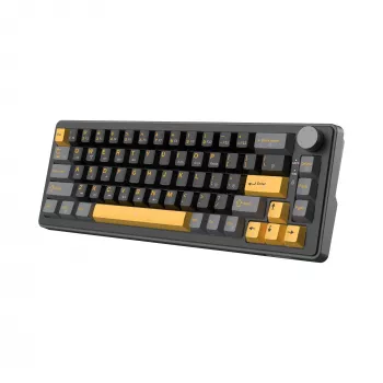 White Shark EXCALIBUR M GK-009151 mechaninė žaidimų klaviatūra, juoda, JAV išdėstymas, RGB, laidinė