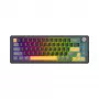 White Shark EXCALIBUR M GK-009151 mechaninė žaidimų klaviatūra, juoda, JAV išdėstymas, RGB, laidinė