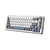„White Shark EXCALIBUR M“ mechaninė klaviatūra (GK-009251) su Outemu Blue jungikliais, RGB foniniu apšvietimu, US išdėstymu, balta