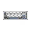 „White Shark EXCALIBUR M“ mechaninė klaviatūra (GK-009251) su Outemu Blue jungikliais, RGB foniniu apšvietimu, US išdėstymu, balta