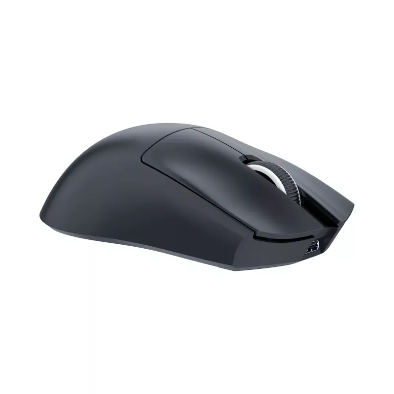 White Shark LUCAN-B WGM-5022 belaidė žaidimų pelė – 12000 DPI, 2.4 GHz, 7 mygtukai, RGB, balta