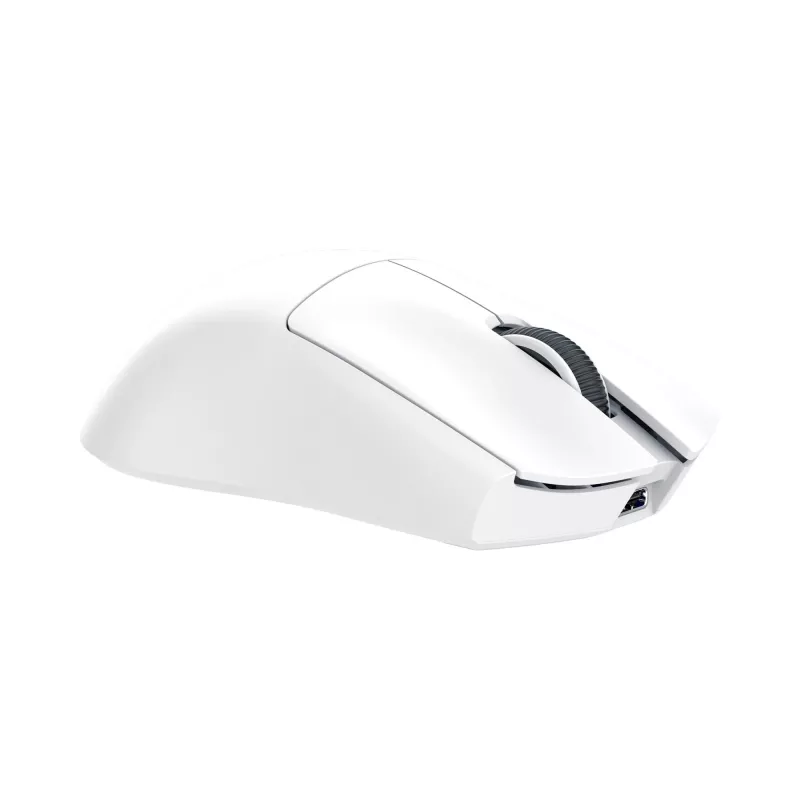 White Shark LUCAN-W WGM-5022 12000 DPI belaidė žaidimų pelė, balta