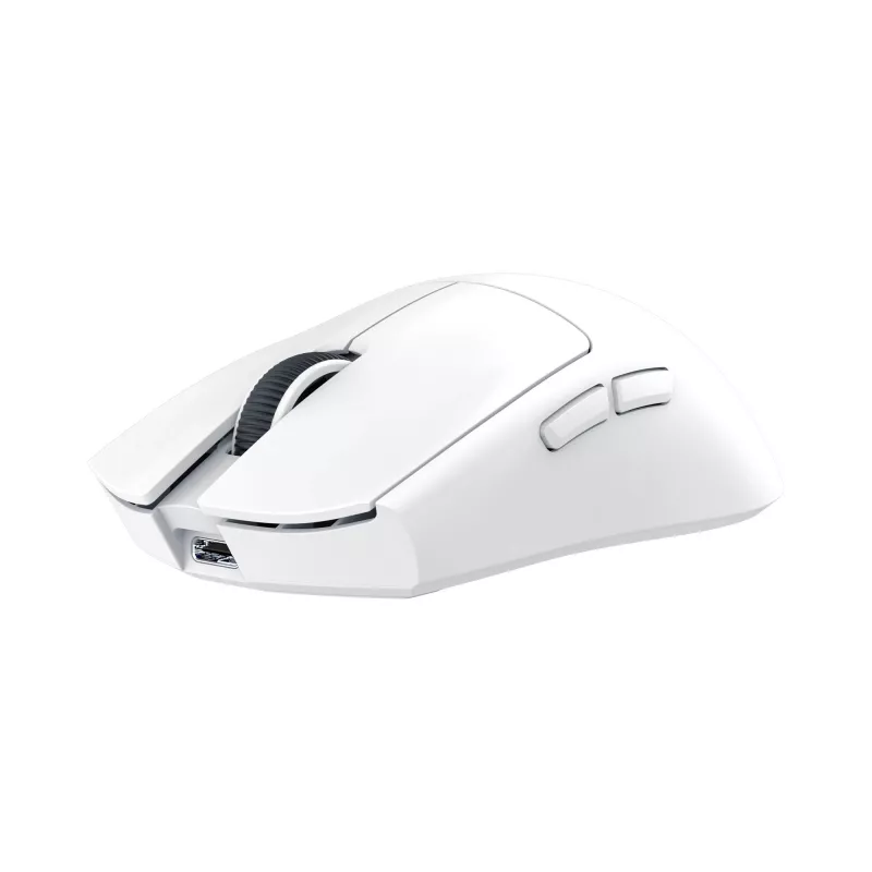 White Shark LUCAN-W WGM-5022 12000 DPI belaidė žaidimų pelė, balta