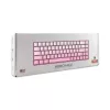 White Shark NUNCHAKU-P-US-RED.SW TKL mechaninė žaidimų klaviatūra - 87 klavišų, Outemu Red jungikliai, RGB apšvietimas, rožinė