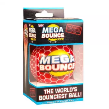 Wicked Vision Mega Bounce XTR hiperelastinio polimero šokinėjantis kamuolys - ekstremalus šuolis virš 100 pėdų - įvairių spalvų