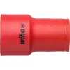 Wiha 43024 izoliuotas reketo ir galvučių rinkinys, 1/2 colio pavara, 21 dalių, VDE sertifikuotas, raudonas/geltonas