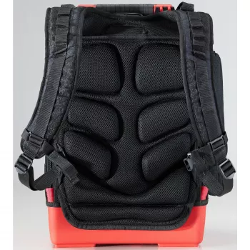 Wiha 45528 Elektriko įrankių kuprinės rinkinys, 28 dalių, 385 x 260 x 530 mm, juoda/raudona