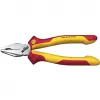 Wiha kombinuotosios replės Professional Electric raudonos/geltonos, DynamicJoint ir OptiGrip