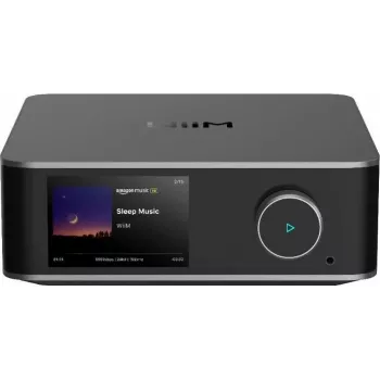 WiiM Ultra Dark Grey - Hi-Res muzikos srautinis grotuvas ir tinklinis garso grotuvas su išankstiniu stiprintuvu, HDMI ARC, Phono MM