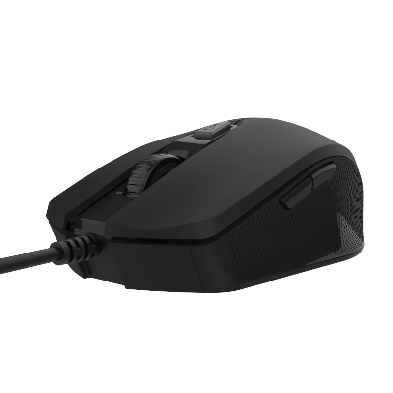 WINX DO ESSENTIAL laidinė pelė - 1000 DPI optinė, USB, ambidekstrinė, juoda