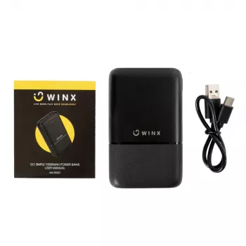 WINX GO Simple 10000mAh išorinė baterija