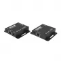WINX LINK FAR 4K HDMI prailgintuvas per vieną Cat5e/6/7 kabelį iki 60 m su IR perdavimu, HDCP 1.4, juodos spalvos