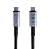 WINX LINK Pro Type-C 1m laidas 100W PD USB 2.0 480Mbps juoda