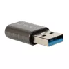 WINX LINK Simple USB į Type-C adapteris dviejų vienetų rinkinys (USB-A vyriškas į USB-C moterišką, 5Gbps, 15W, kosminė pilka, 2 vnt.)